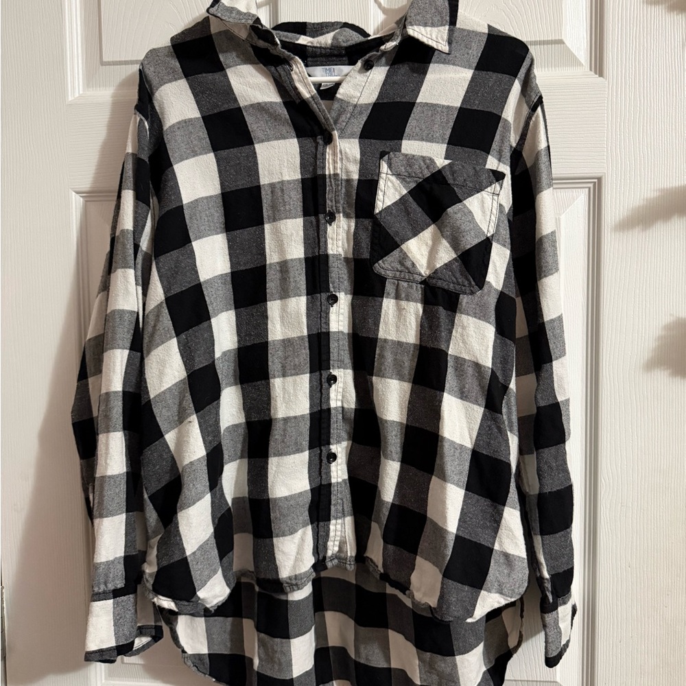 Black and White Flannel